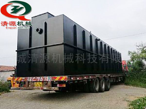 發(fā)往山西大同的地埋式污水處理設備