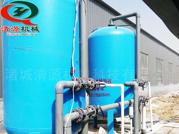 機械過濾器安裝現(xiàn)場